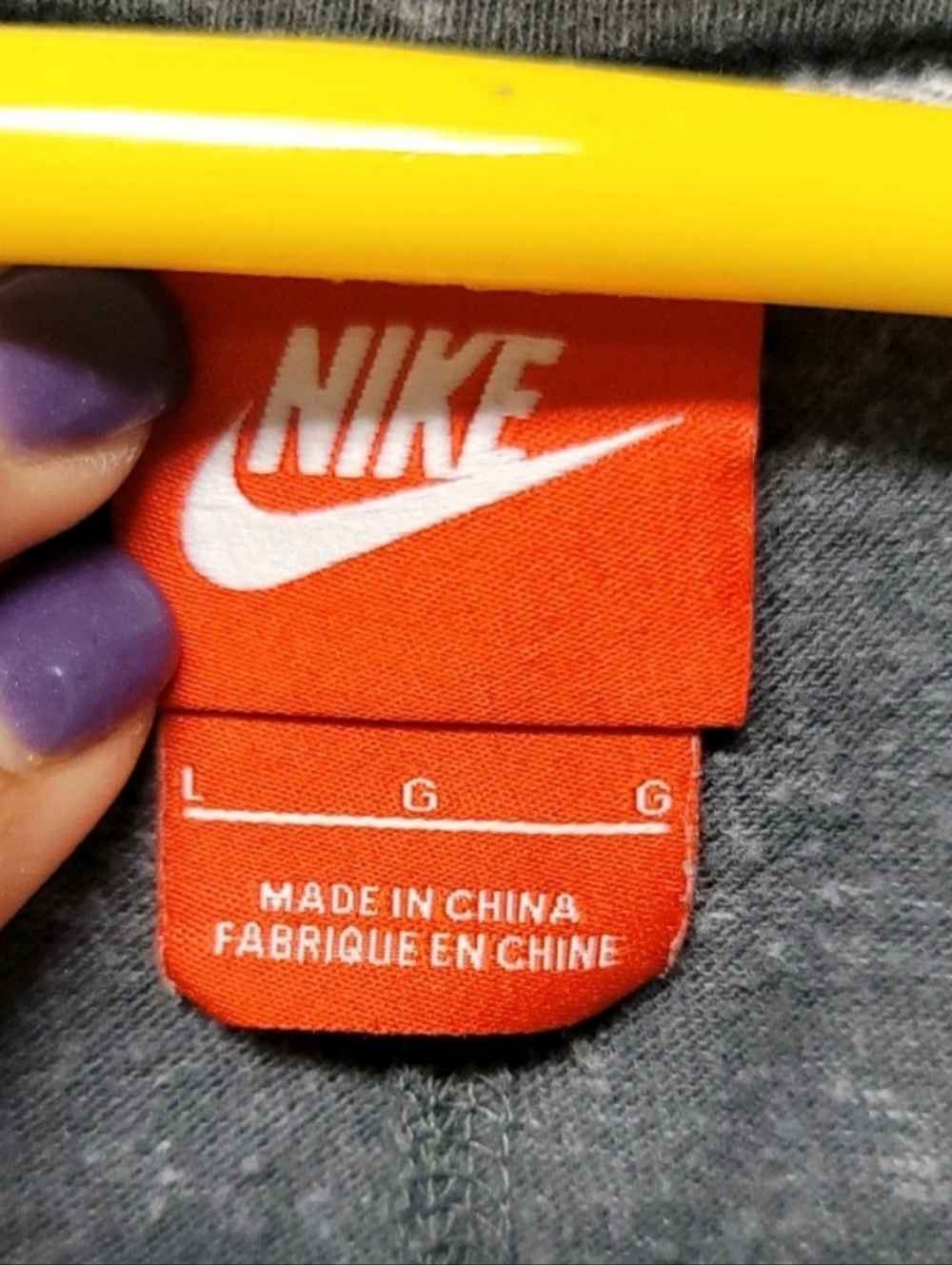 Nike Gym Vintage Crew Women's Large Tee - Picture 3 of 4